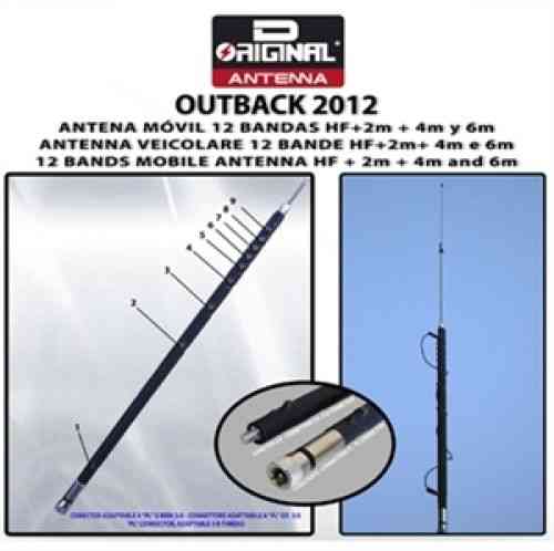 Antena Móvil HF D-Original Outback-2012